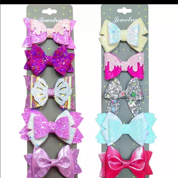 👒Cute pony Tie  Bows n clips👒 - Picture 11 of 15